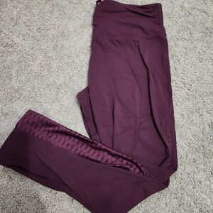 MPG Burgundy Leggings